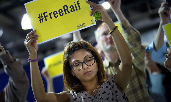 Ensaf – on her husband’s award of The EU Sakharov Prize